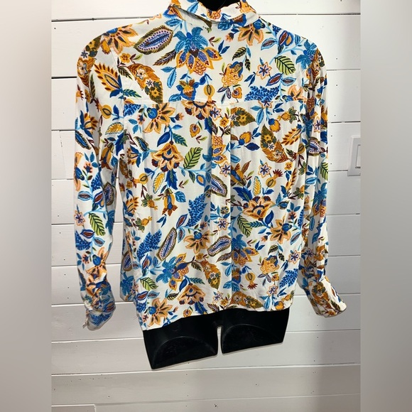 ❣️🧡PART TWO – Floral Button-Up Shirt Size 42 - Picture 5 of 9